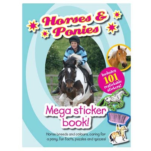 Horses & Ponies Mega sticker book