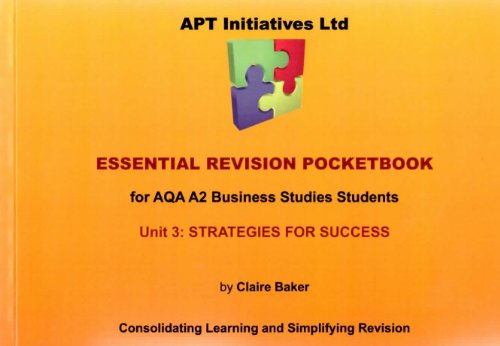 Essential Revision Pocketbook for AQA A2 Business Studies Students