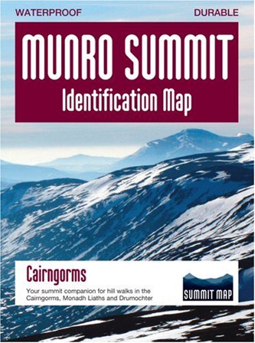 Munro Summit Identification Maps: Cairngorms