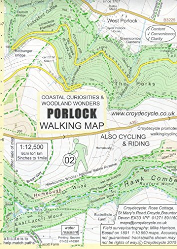 Porlock Walking Map