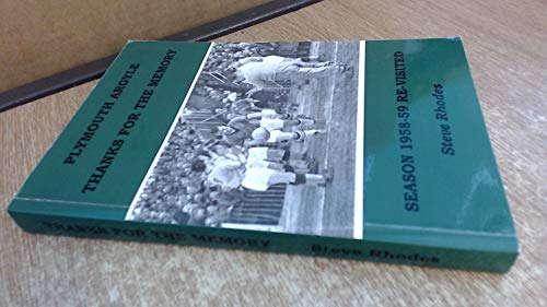 Plymouth Argyle Thanks for the Memory