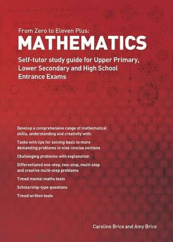 From Zero to Eleven Plus: Mathematics