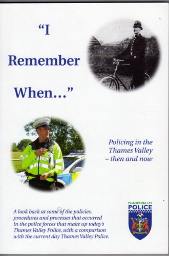 I Remember When...