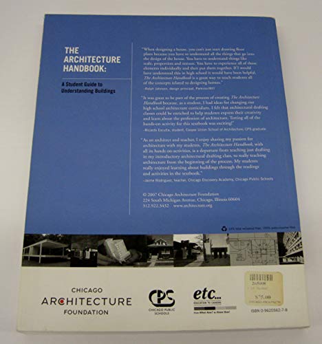 The Architecture Handbook: A Student Guide to Understanding Buildings