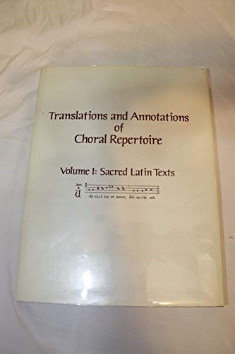 Translations & Annotations of Choval Repertoire