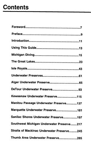 Diver's Guide to Michigan