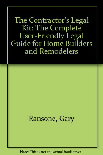 The Contractor's Legal Kit