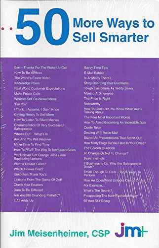 50 More Ways To Sell Smarter