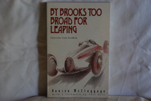 By Brooks Too Broad for Leaping