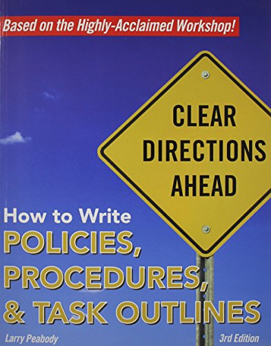 Ht Write Policies Procedures &
