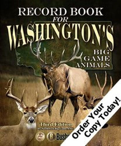 Record Book for Washingtons Big Game Animals