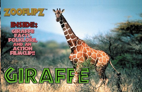 Flipworkz flipbooks: 4 x Giraffe