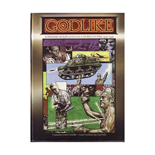 Godlike: Superhero Roleplaying in a World on Fire 1936-1946