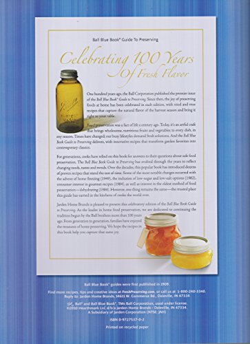 Ball Blue Book of Preserving