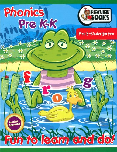 Phonic Pre K - K Workbook - Fun to Learn and Do
