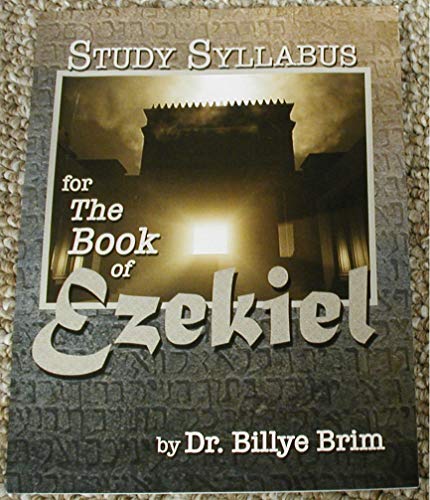 Study Syllabus for teh Book of Ezekiel