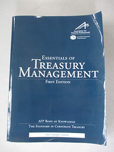 Essentials of Treasury Management