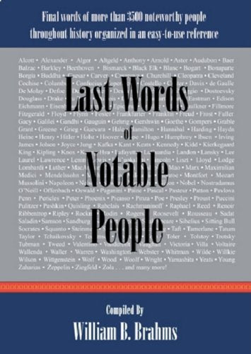 Last Words of Notable People