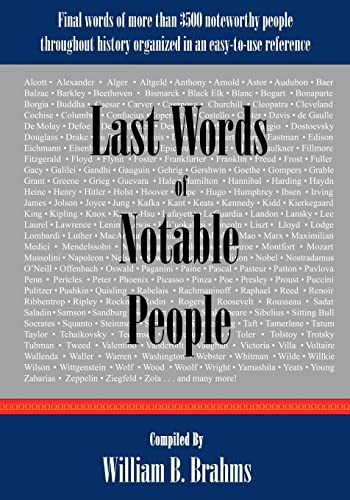 Last Words of Notable People
