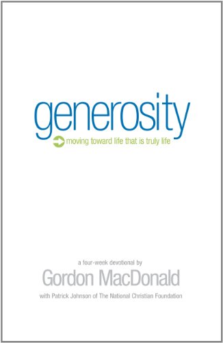 Generosity Devotional Book