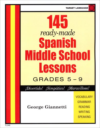 Spanish Middle School Lesson Plans (Spanish Edition)