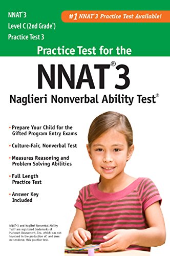 Practice Test for the Naglieri Nonverbal Ability Test (NNAT) Grade 2-Level C by Mercer Publishing (2008) Paperback