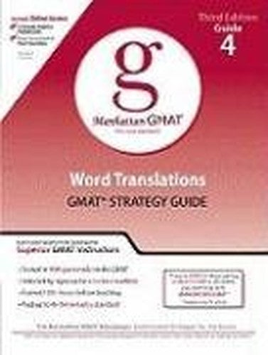 Word Translations GMAT Preparation Guide