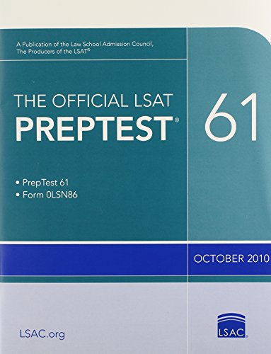 The Official LSAT Preptest 61