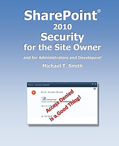 SharePoint 2010 Security for the Site Owner