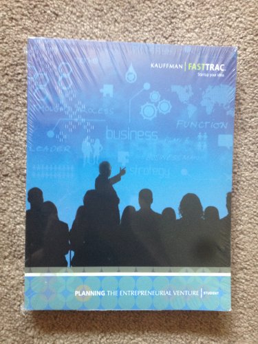 Planning the Entrepreneurial Venture (20