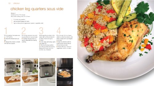 Sous Vide Cookbook, Easy