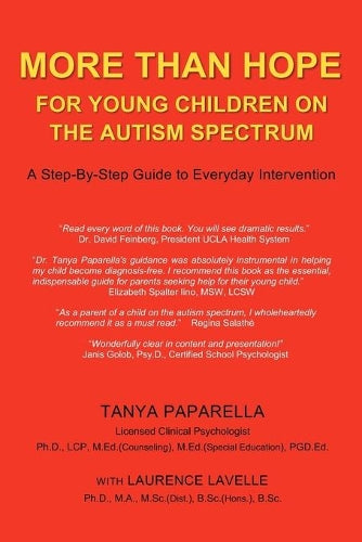 More Than Hope: For Young Children on the Autism Spectrum
