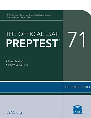 The Official LSAT Preptest 71
