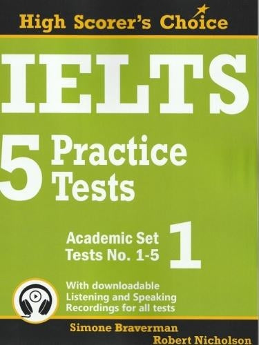 IELTS 5 Practice Tests, Academic