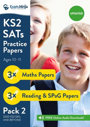 2020 KS2 SATs Practice Papers - Pack 2 (English Reading, SPaG & Maths) Inc. Answers & Audio