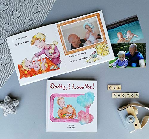 Daddy, I Love You!: Both dad and child light hair light skin