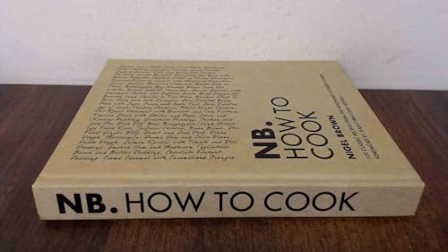 NB. How to Cook