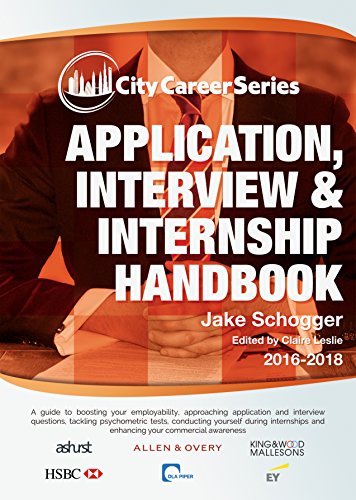 Application, Interview & Internship Handbook