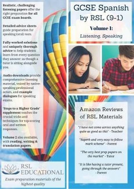 GCSE Spanish by RSL, Volume 1: Listening, Speaking