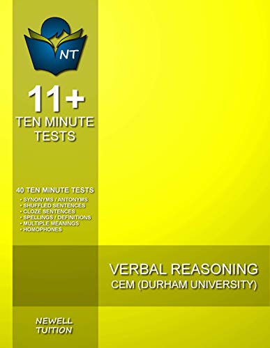 NT 11+ Ten Minute Tests