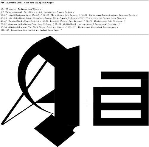 Art + Australia Issue Two (54. 1): The Plague