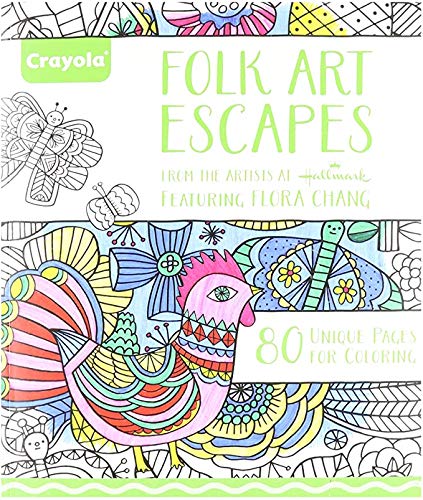 Folk Art Escapes Paperback