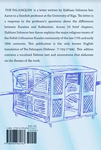 The Palanquin: on Karaite Practical Halakha