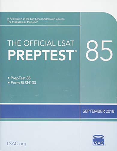 The Official LSAT PrepTest 85