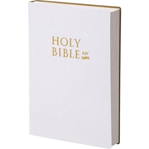 The Holy Bible King James Version white cover