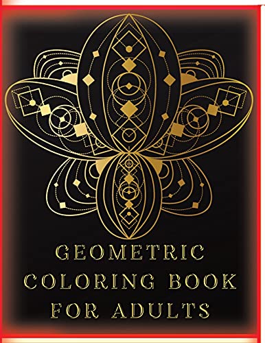 Geometric Coloring Book for Adults