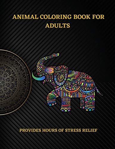 Animal Coloring Book for Adults