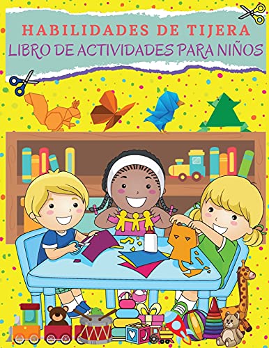 HABILIDADES DE TIJERA Libro De Actividades Para Ninos