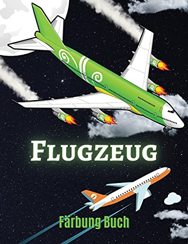 Flugzeug Farbung Buch