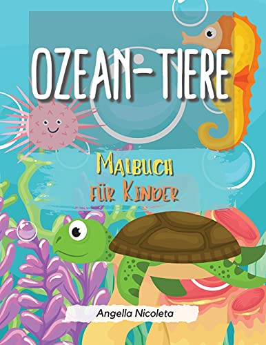 Ozean-Tiere Malbuch fr Kinder